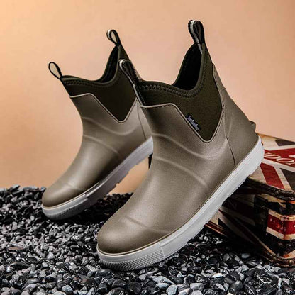 Bottes de pluie imperméables pour femmes, élégantes et confortables
