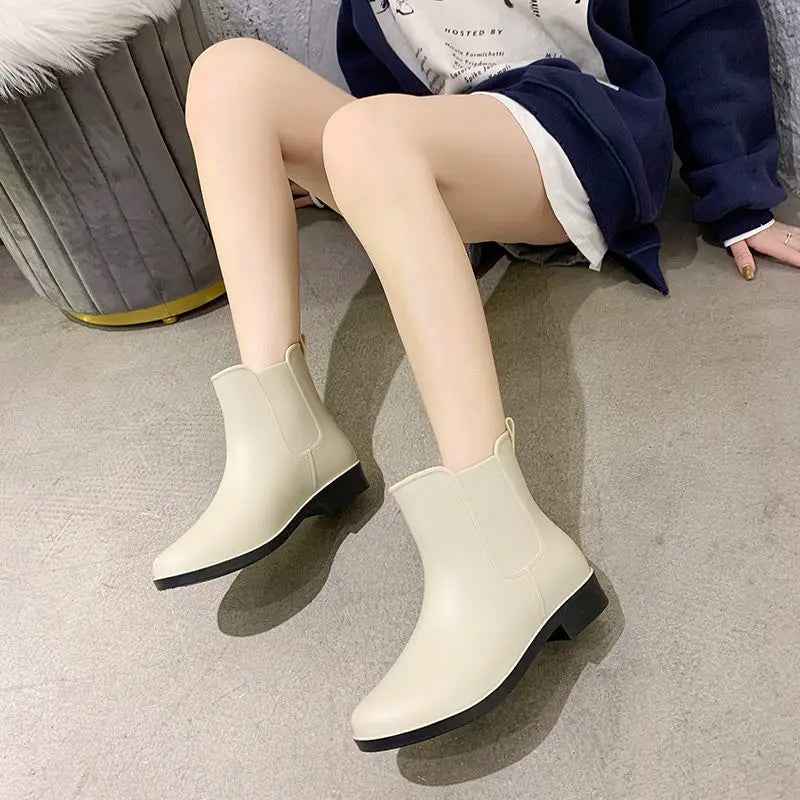 Bottes de pluie souples et confortables pour femme