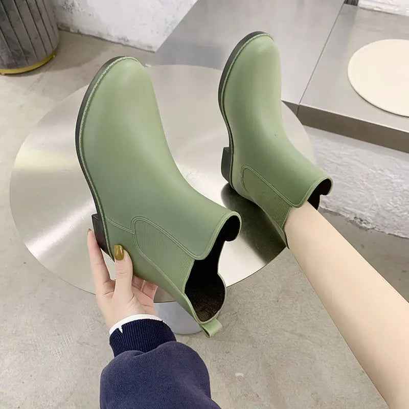 Bottes de pluie souples et confortables pour femme