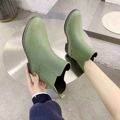 Bottes de pluie souples et confortables pour femme
