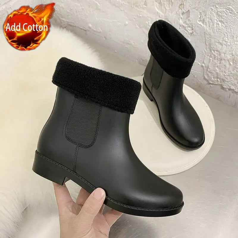 Bottes de pluie souples et confortables pour femme