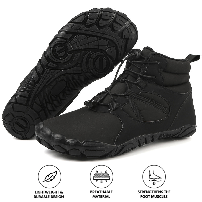 Bottes de neige imperméables unisexes Confortables Chaudes