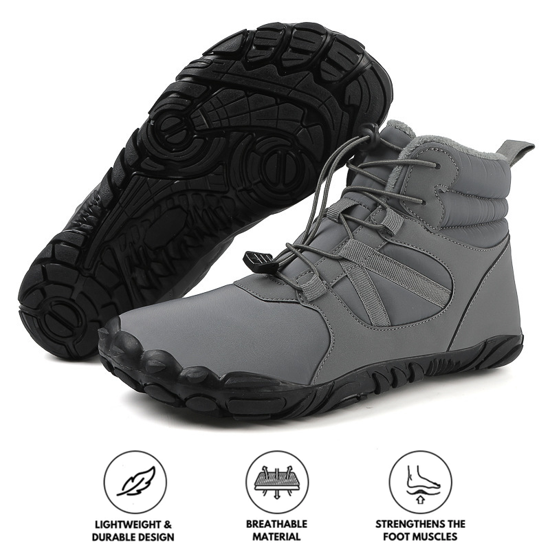 Bottes de neige imperméables unisexes Confortables Chaudes