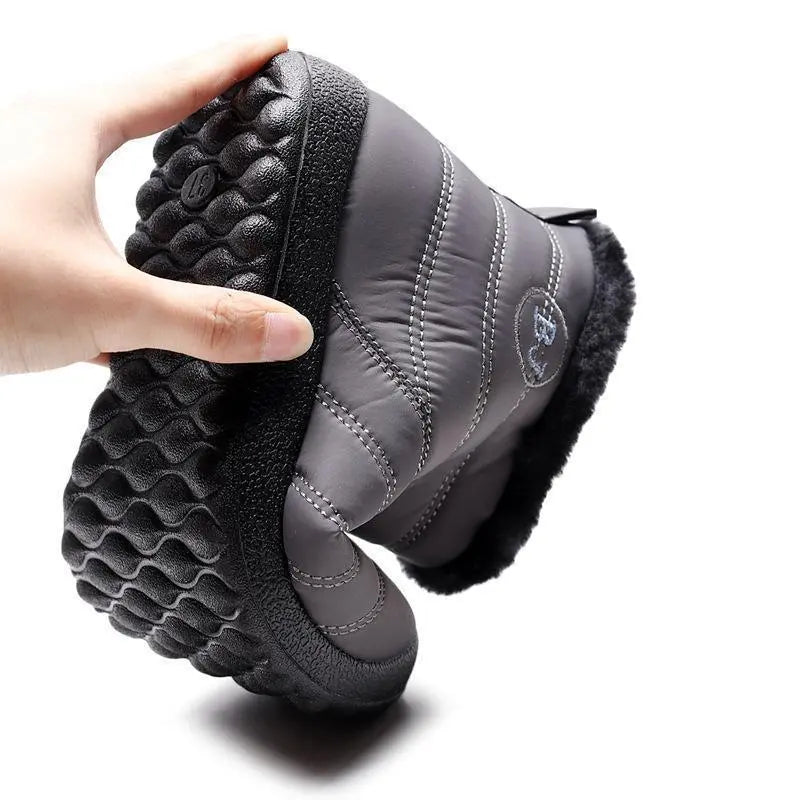 Wasserdichte Stiefel Damen - Stylisch Warm Winterstiefel - IdealeKleiden