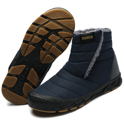 Bottes d'hiver imperméables unisexe confortables