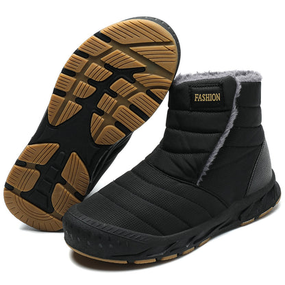 Bottes d'hiver imperméables unisexe confortables