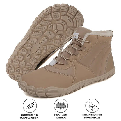 Bottes d'hiver imperméables unisexes chaudes confortables