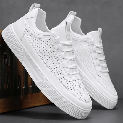 Baskets d'été légères Chaussures de course blanches pour hommes