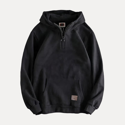 Sweat à capuche pour hommes Confortable Fermeture éclair Moderne