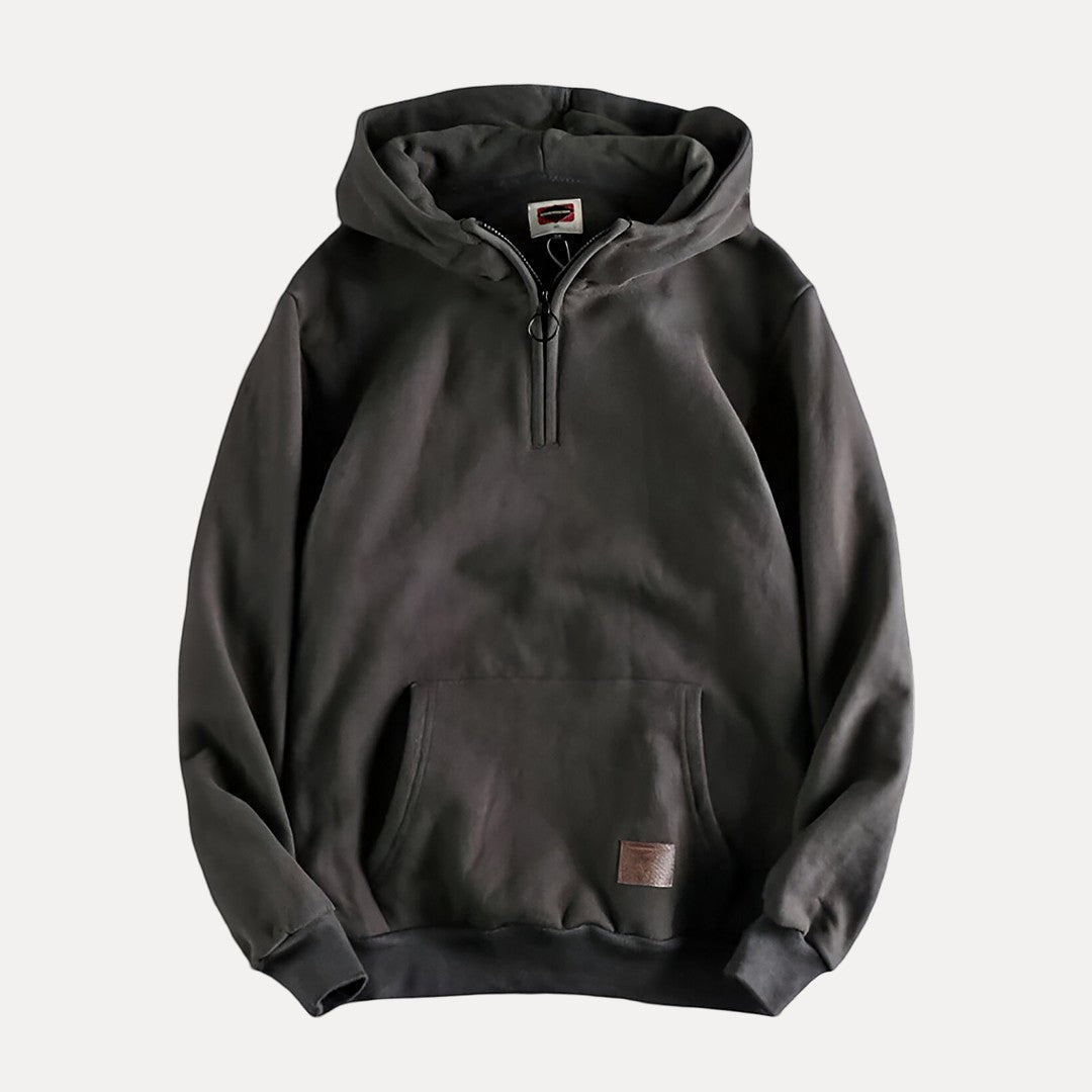 Sweat à capuche pour hommes Confortable Fermeture éclair Moderne