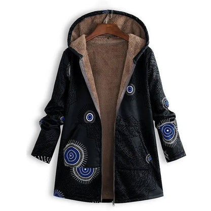 Veste polaire chaude à capuche