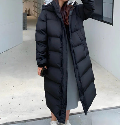 Doudoune longue imperméable