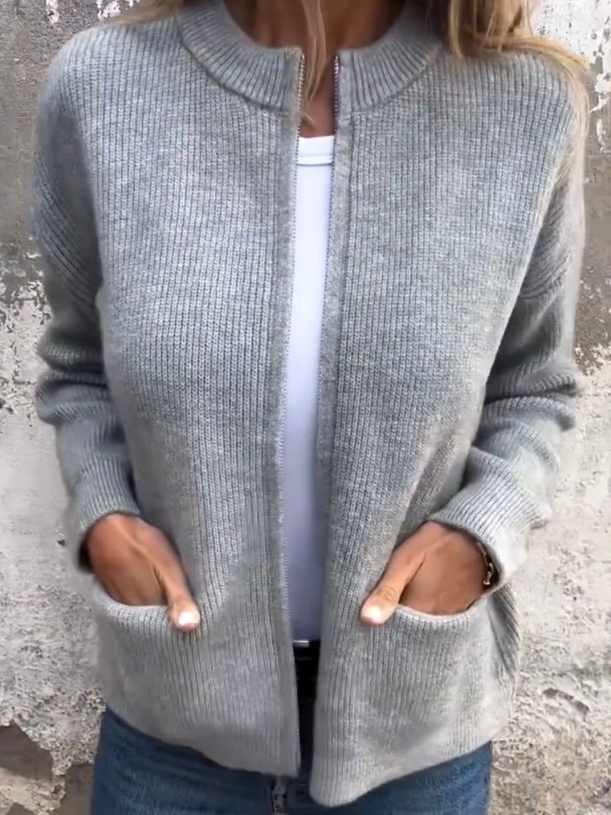 Sweat-shirt confortable pour femme avec poches
