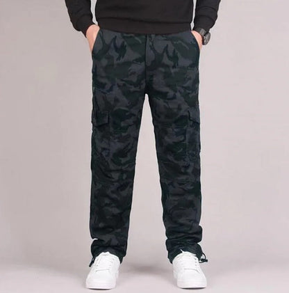 Pantalon cargo homme Coupe droite confortable