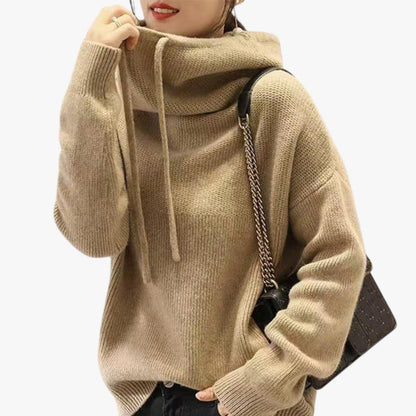 Pulls amples, chauds, confortables, à col montant