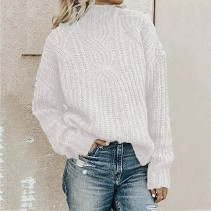 Pull en maille doux et confortable pour l'hiver