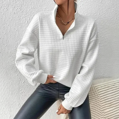 Pull pratique avec fermeture éclair