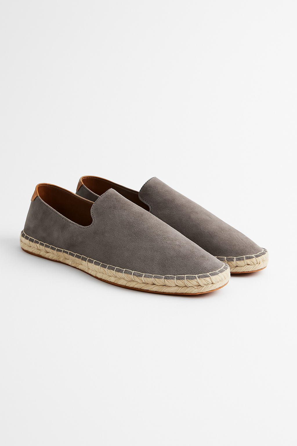 Mocassins confortables en daim pour hommes, chaussures d'été