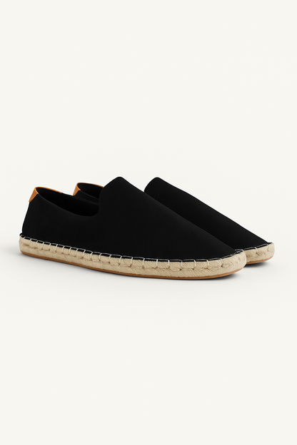 Mocassins confortables en daim pour hommes, chaussures d'été