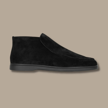 Mocassins homme confortables aspect daim