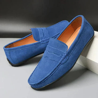 Mocassins en daim antidérapants élégants pour homme