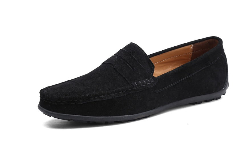 Mocassins en daim antidérapants élégants pour homme