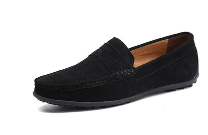 Mocassins en daim antidérapants élégants pour homme