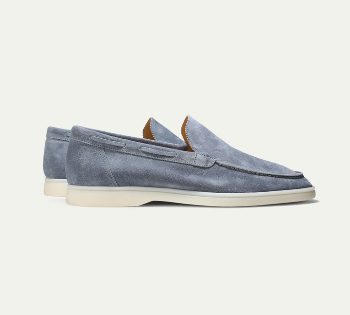 Mocassins homme confortables en daim