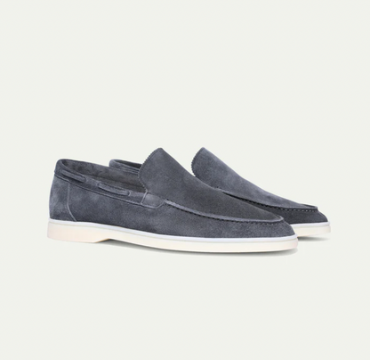 Mocassins homme confortables en daim