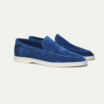 Mocassins homme confortables en daim