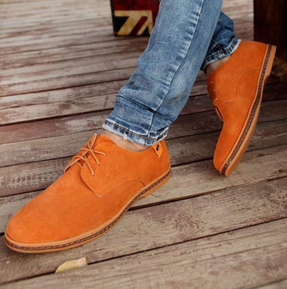 Baskets élégantes en cuir pour hommes