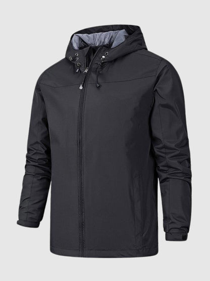 Veste d'extérieur imperméable homme sportive et fonctionnelle