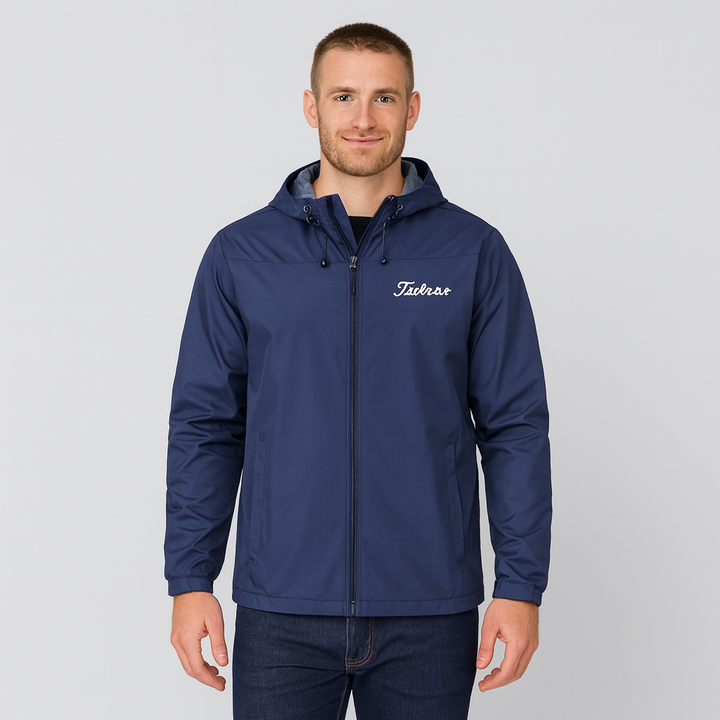 Wasserdichte Herrenjacke Outdoor Funktionsjacke Reißverschluss - IdealeKleiden