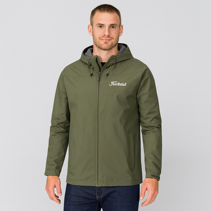 Veste imperméable pour homme Veste fonctionnelle d'extérieur Fermeture éclair
