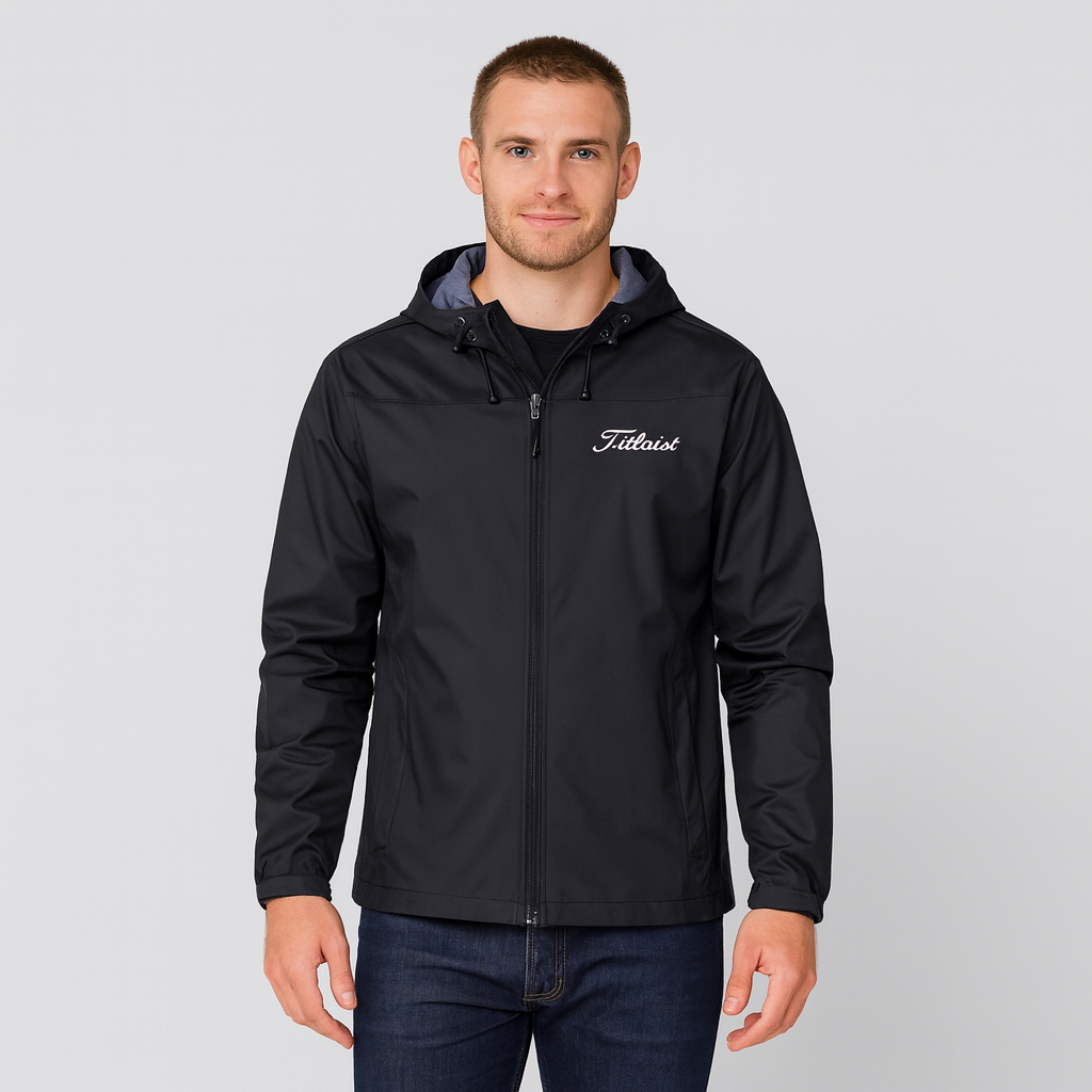 Veste imperméable pour homme Veste fonctionnelle d'extérieur Fermeture éclair