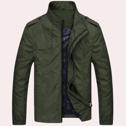 Trench-coat court coupe-vent pour homme
