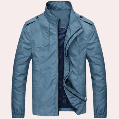 Herren Trenchcoat Winddicht Kurz - IdealeKleiden
