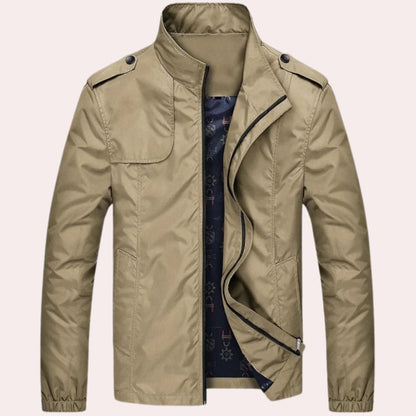 Trench-coat court coupe-vent pour homme