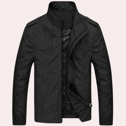Trench-coat court coupe-vent pour homme