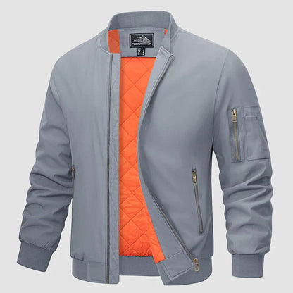 Blouson léger pour homme, coupe-vent, fermeture éclair