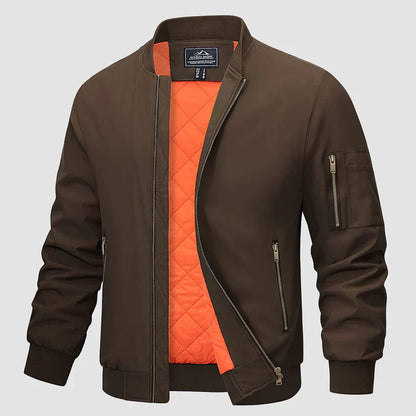 Blouson léger pour homme, coupe-vent, fermeture éclair