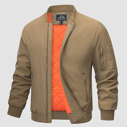 Blouson léger pour homme, coupe-vent, fermeture éclair