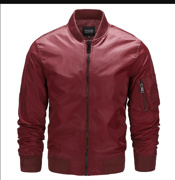Blouson léger pour homme, coupe-vent, fermeture éclair
