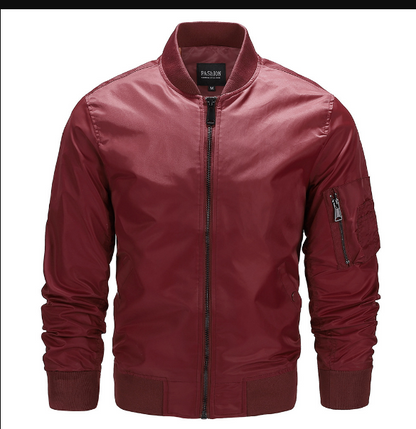 Blouson léger pour homme, coupe-vent, fermeture éclair