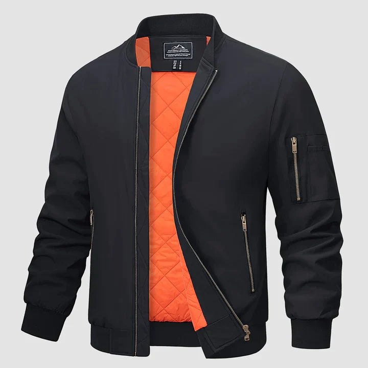 Blouson léger pour homme, coupe-vent, fermeture éclair