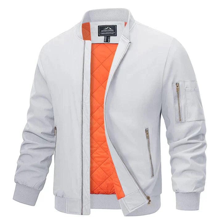 Blouson léger pour homme, coupe-vent, fermeture éclair
