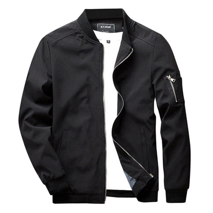 Blouson aviateur homme imperméable coupe-vent automne