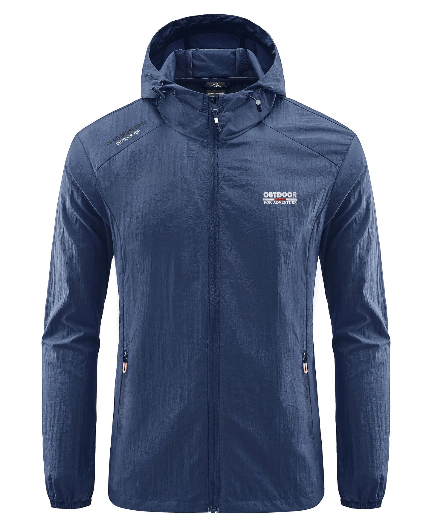 Leichte Laufjacke Herren Wasserdicht Kapuze - IdealeKleiden