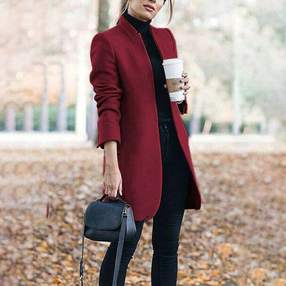 Élégant manteau pour femme style chic