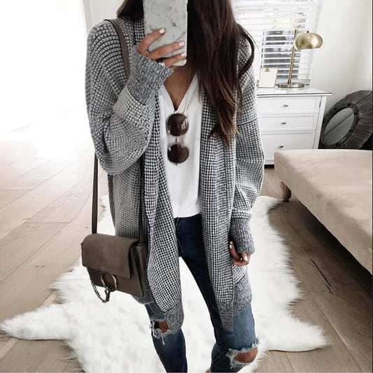 Elegante Winterjacke Lang Damen Stil - IdealeKleiden